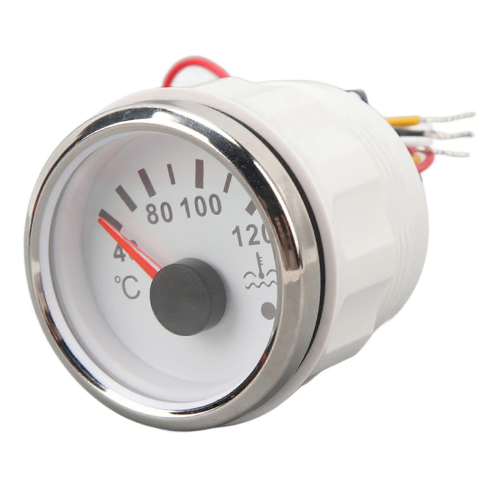 52mm water temp gauge dc9 to 32v with backlight