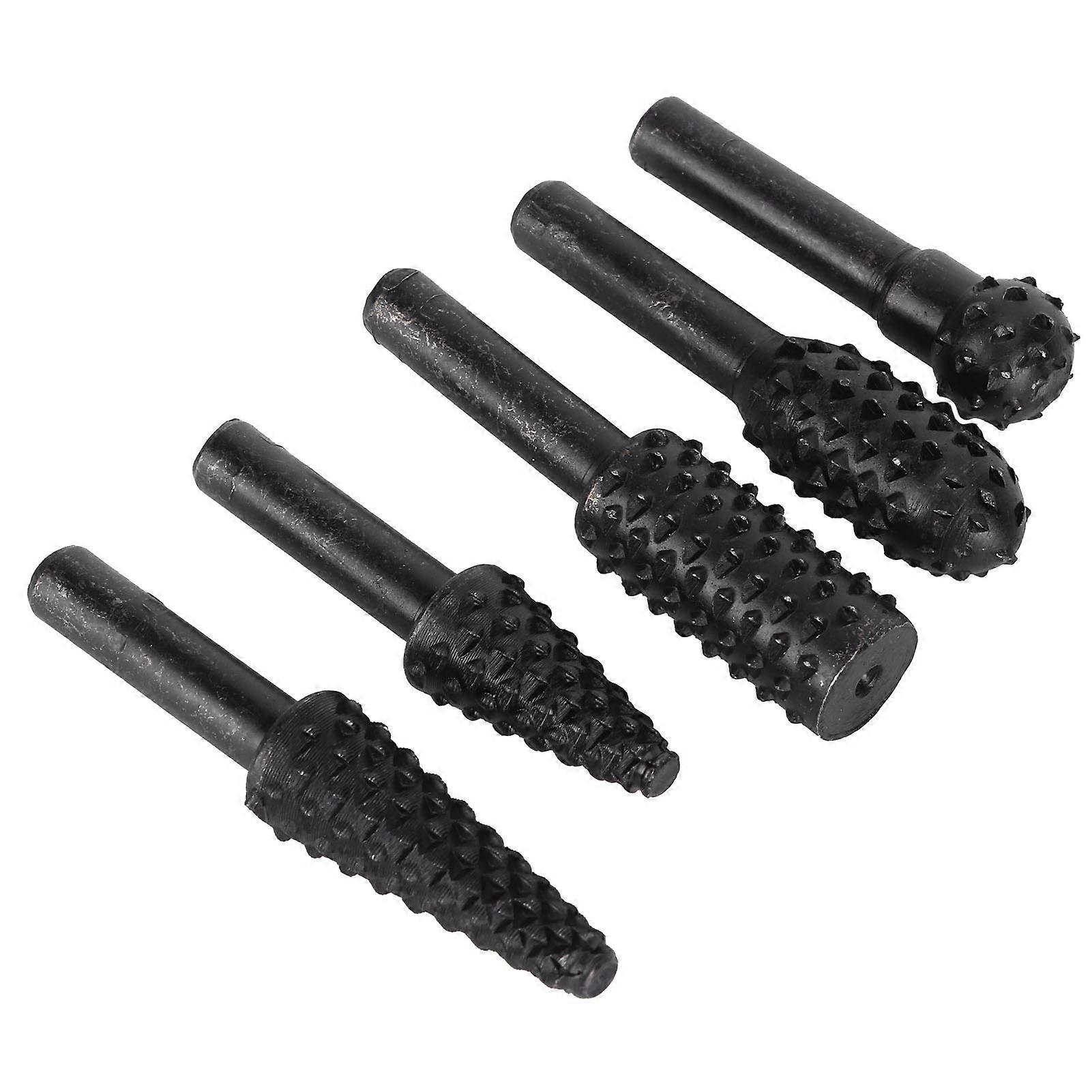 Wood Carving Rasp Set - High Quality Woodworking Files for Rotary Tools, Ideal for Polishing, Shaping, and Crafting Wood