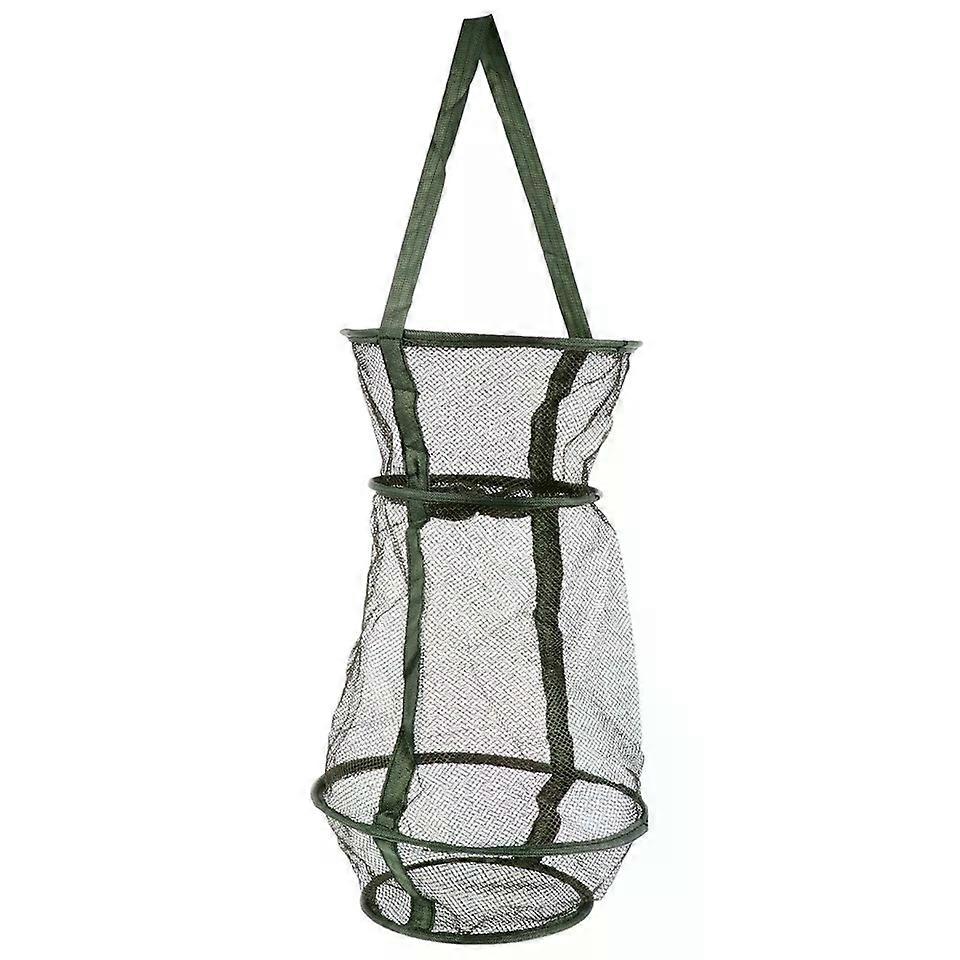 Fishing Folding Net Bag, Foldable Cage, Shrimp Handy Tool, 40*28cm