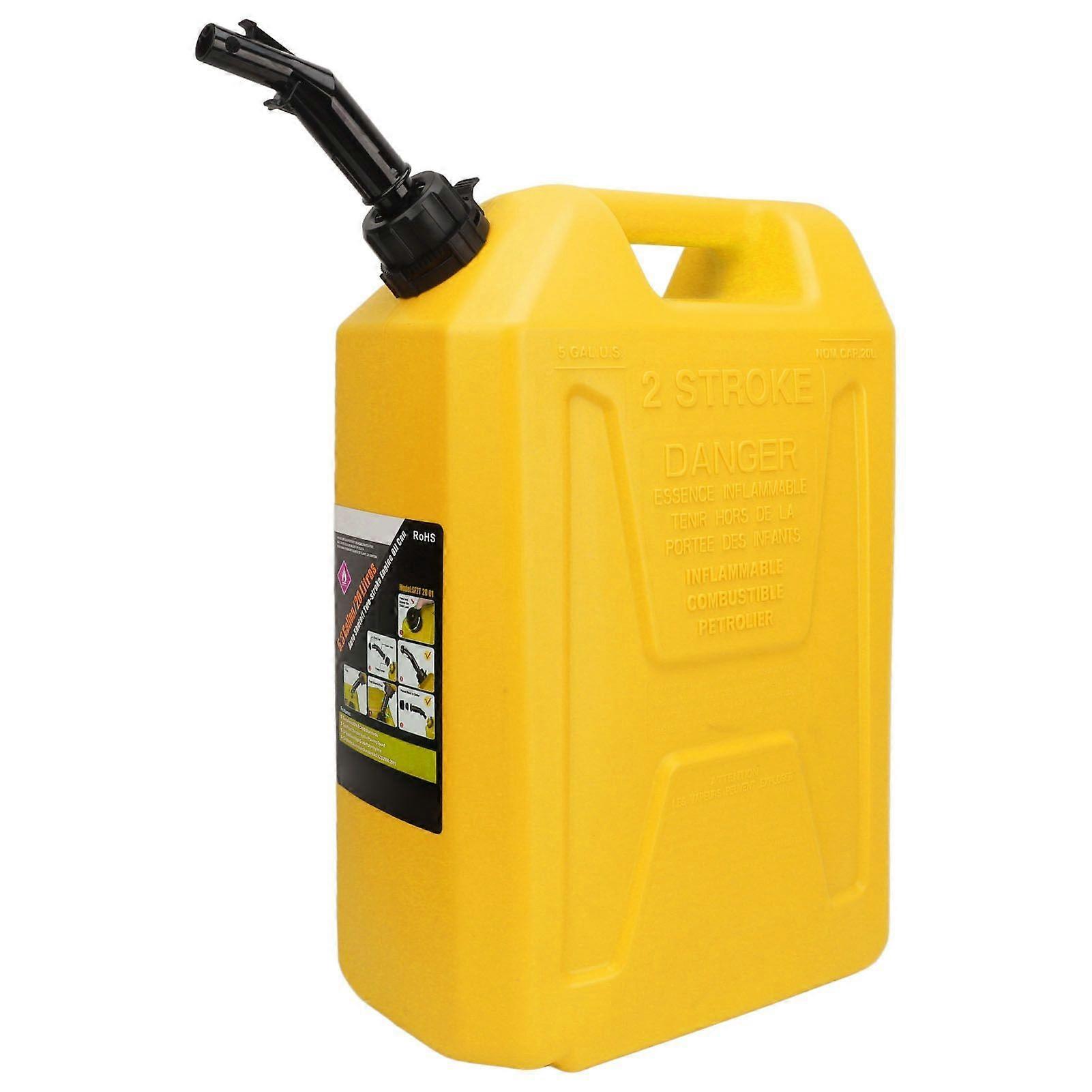 Anti static 20L gas can HDPE self exhausting for petrol backup