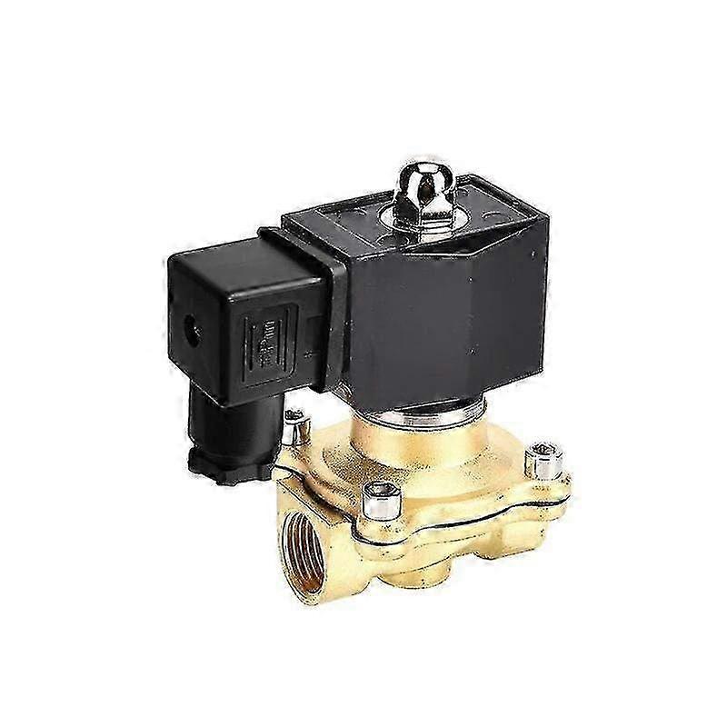 1-2 Valve de semelle électrique 12v ip65 étanche normalement fermée Valve de semelle en laiton 24v 12v 220v 110v