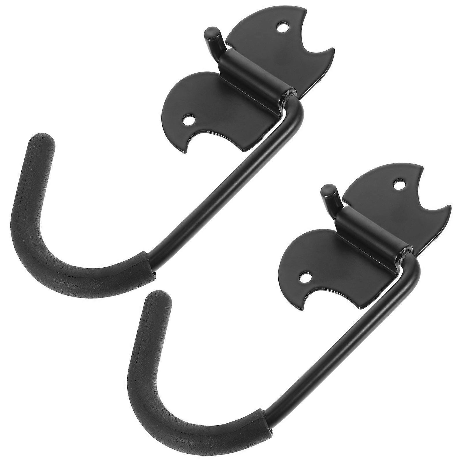 Bike Hook Set For Garage Storage And Bicycle Organization With Rust Prevention Technology And Sturdy Construction 2Pcs