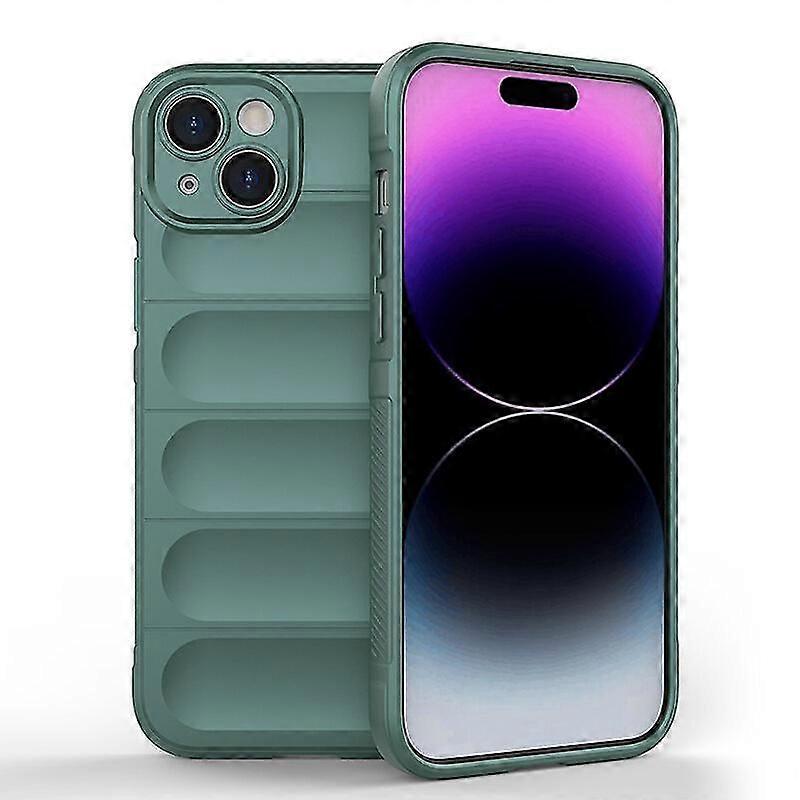 For iphone iPhone 14 Plus Case, Flexible Soft TPU Rubber Grip Shock-Absorbent Protective Case Cover