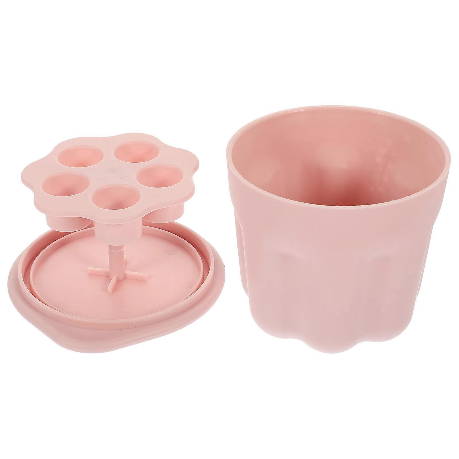Portable Makeup Brush Cleaning Kit with Brush Bowl and Cleansing Pad for Eyeshadow and Brow Brushes – Practical for Home and Travel Use