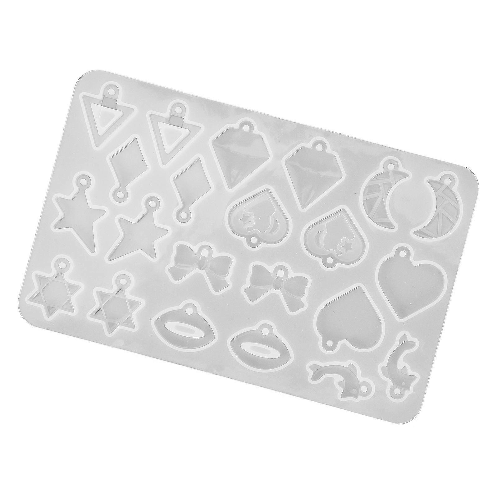 Ear Ring Mold Silicone for DIY Use with Multiple Shape Designs