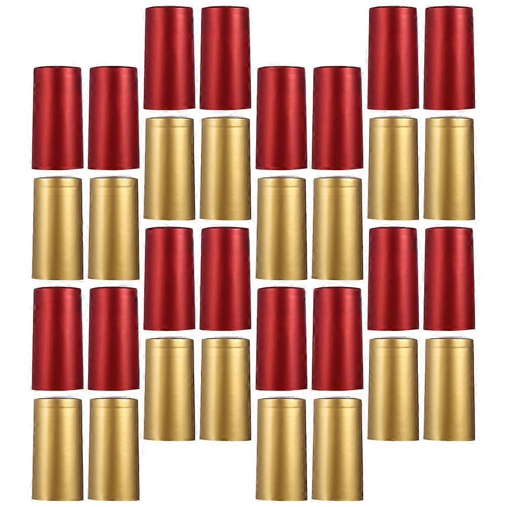 200pcs Assorted Color PVC Heat Shrink Caps for Wine Bottles to Seal Freshness and Flavor
