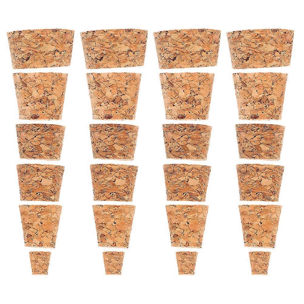 60pcs Tapered Stoppers with Soft Plugs for Bottles, Craft Jars, and Beer Containers – Versatile Sealers for Home and Outdoor Use