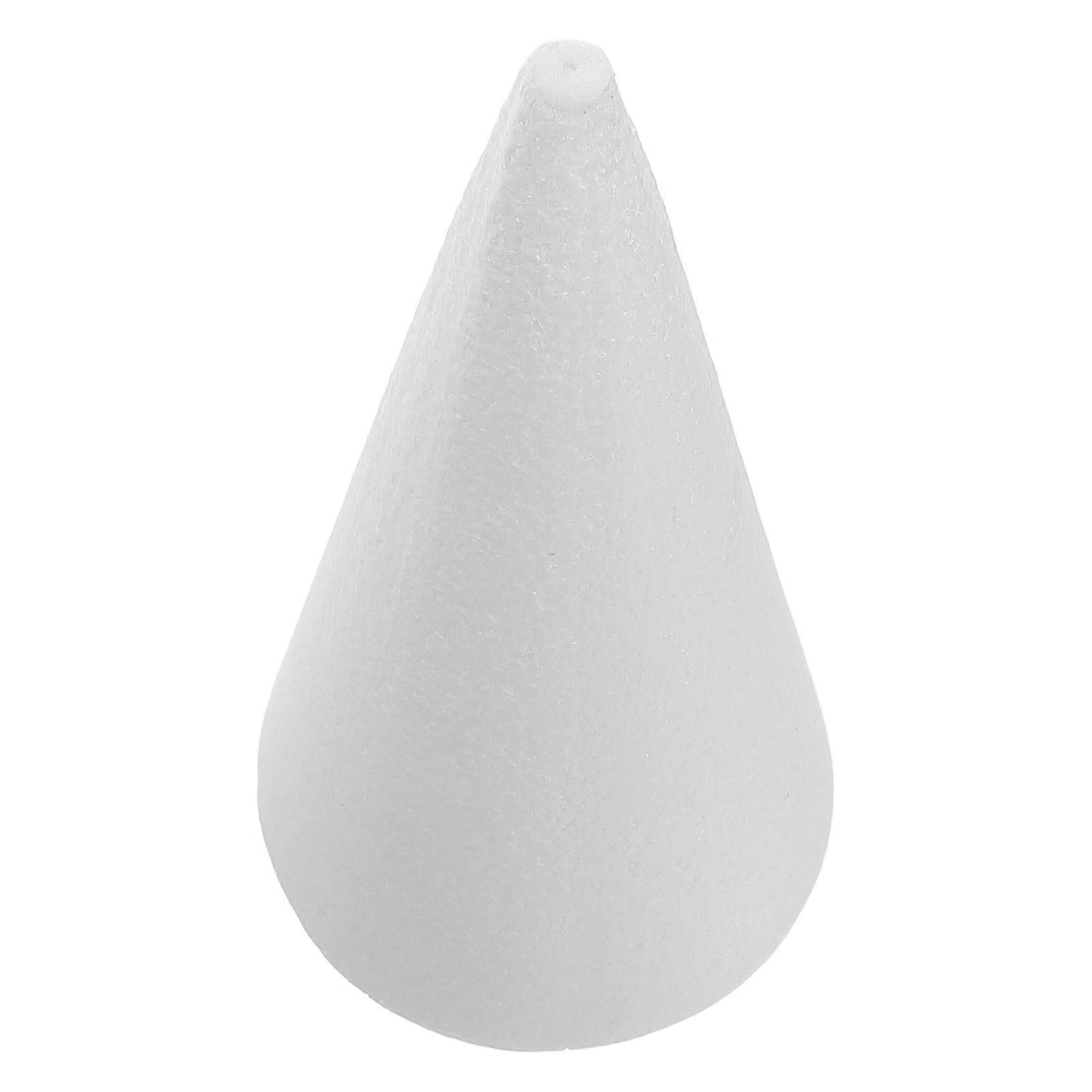 Foam Cones for Cake Decorating, Floral Arrangements & Practice Dummies – Stable Support for Beginners & Professionals