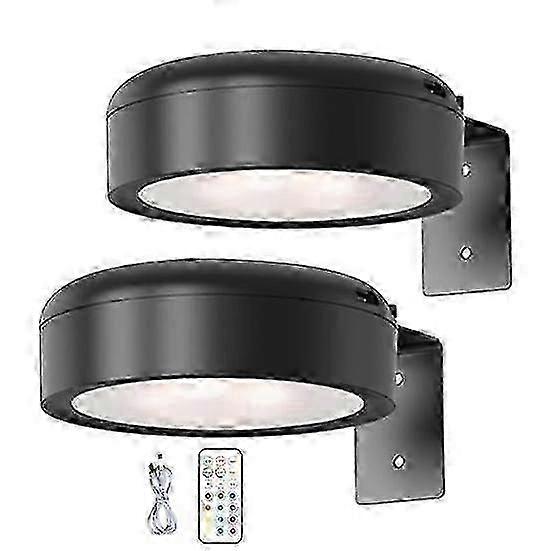 Wall-mounted Wireless Picture Light with Remote Control Dimmable Battery Operated Adjustable 13-Color RGB Painting Light 26s