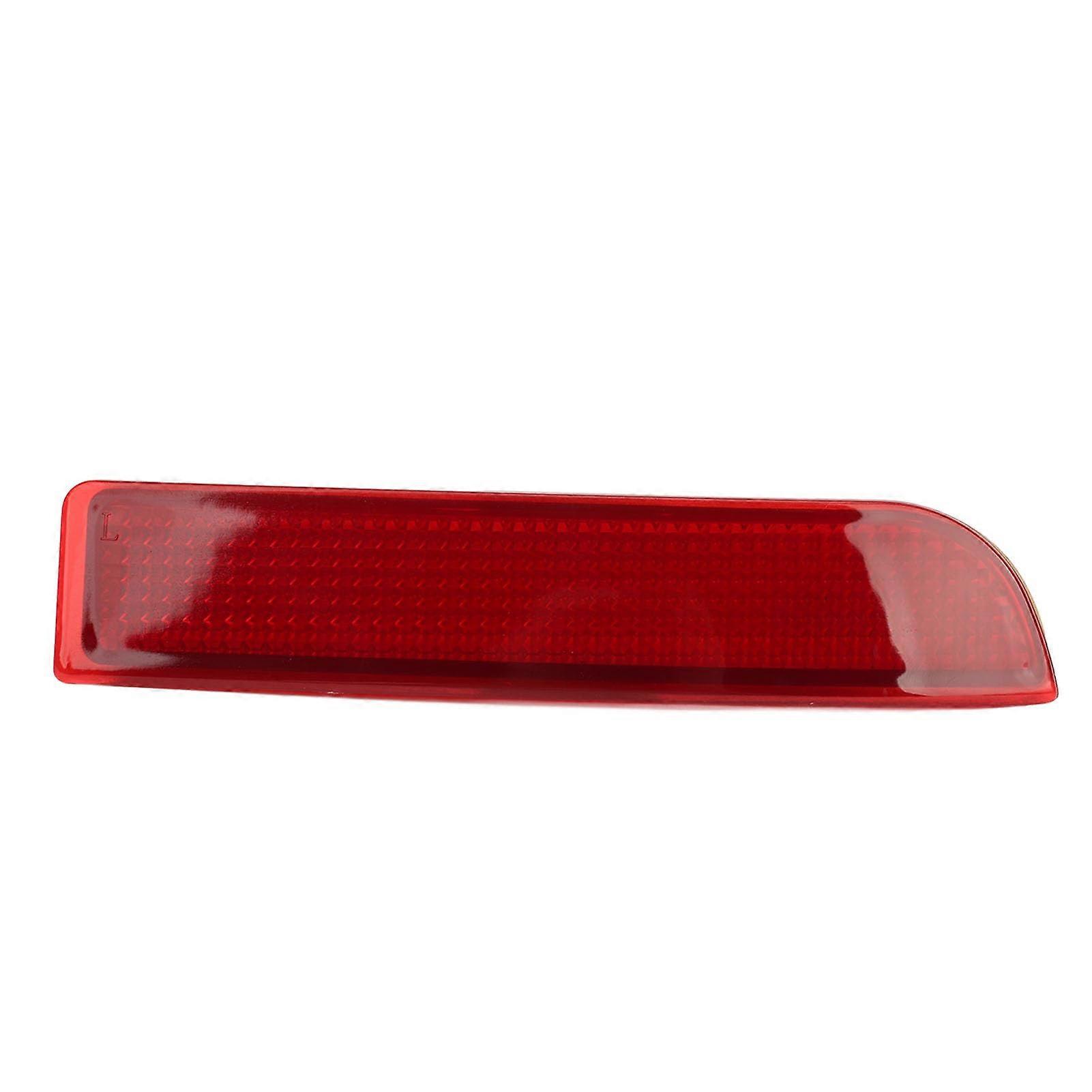 Red rear bumper reflector, ABS side rear reflector, replacement, compatible with RAV4 2006–2012 (Left 8192013022)