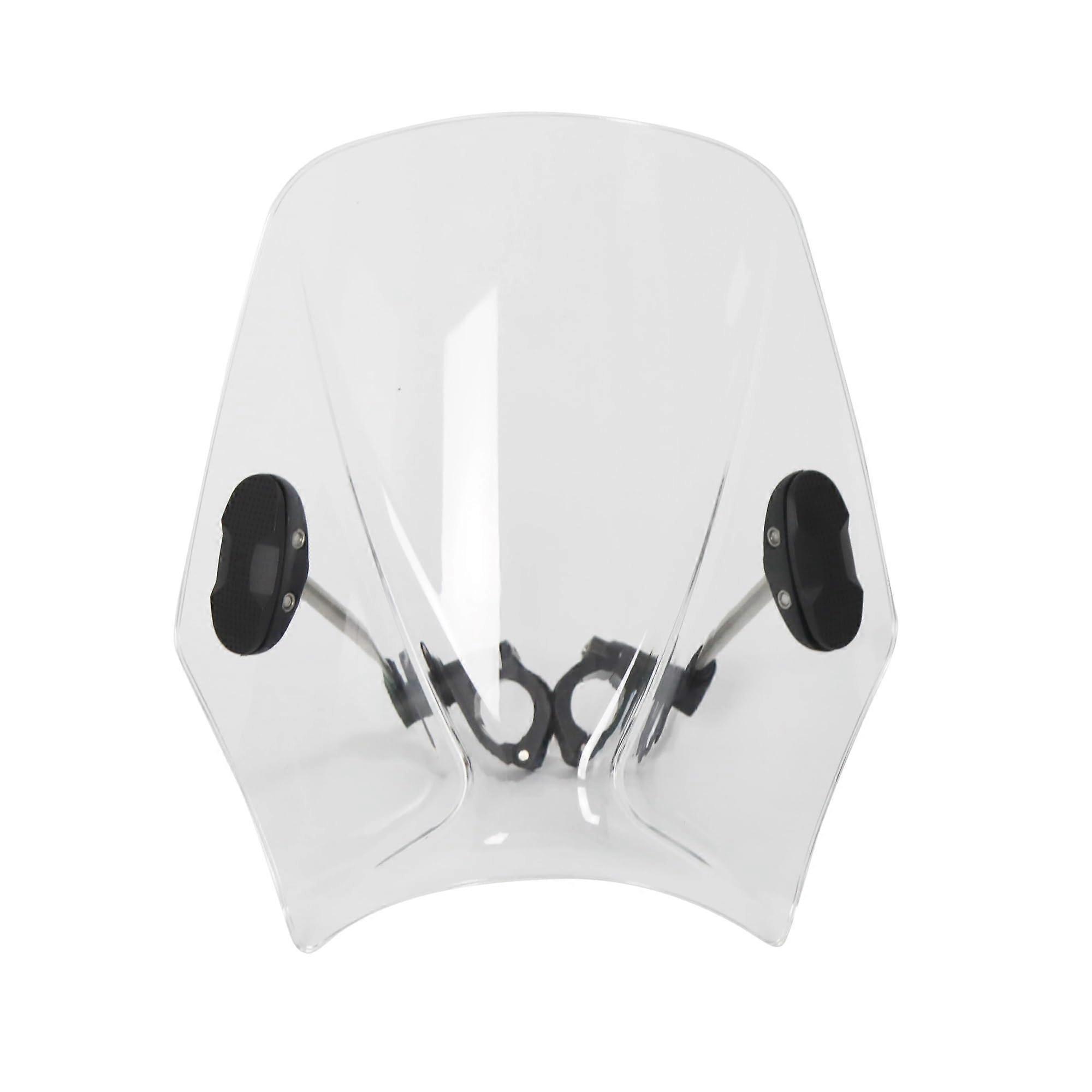 Motorcycle Windshield Universal Deflector for ZRX1100 All Years, Transparent Windshield Extension, Durable Material