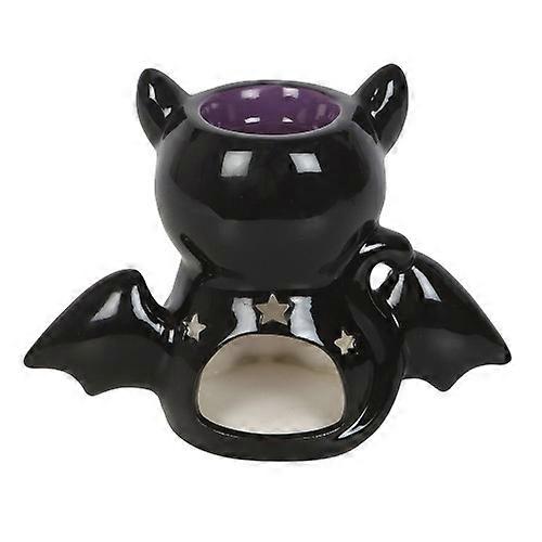 Something Different Cute and Creepy Bat Cat Oil Burner