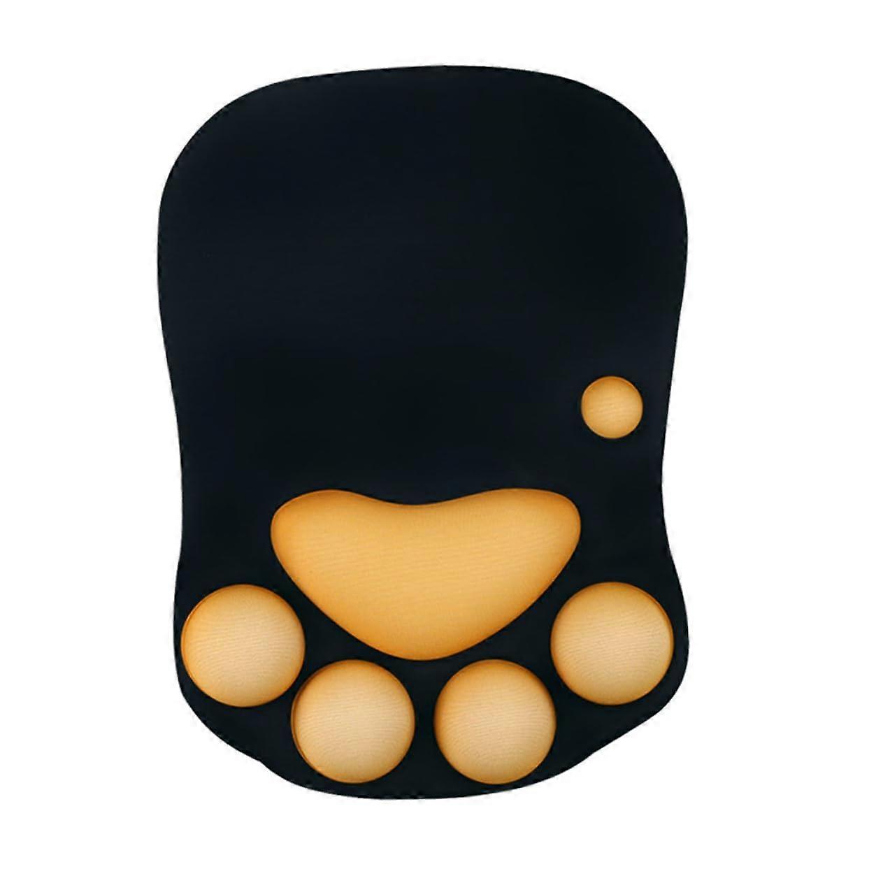 Ergonomic Mouse Pad with Wrist Support, Soft Cushioned Design, Non-Slip Office Mouse Pad for Comfortable Long Hours