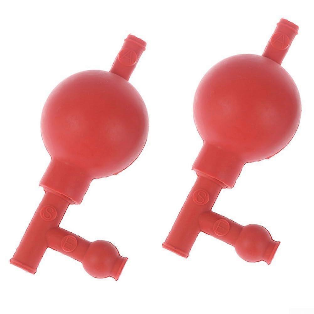 2PCS For Laboratory Pipette Fillers with Valves, for Liquid Handling and Measurement