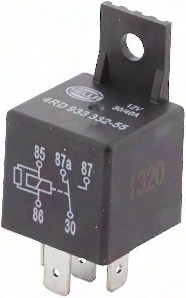 4Rd 933 332-551 12V 5-Pole Changeover Relay - 1pc