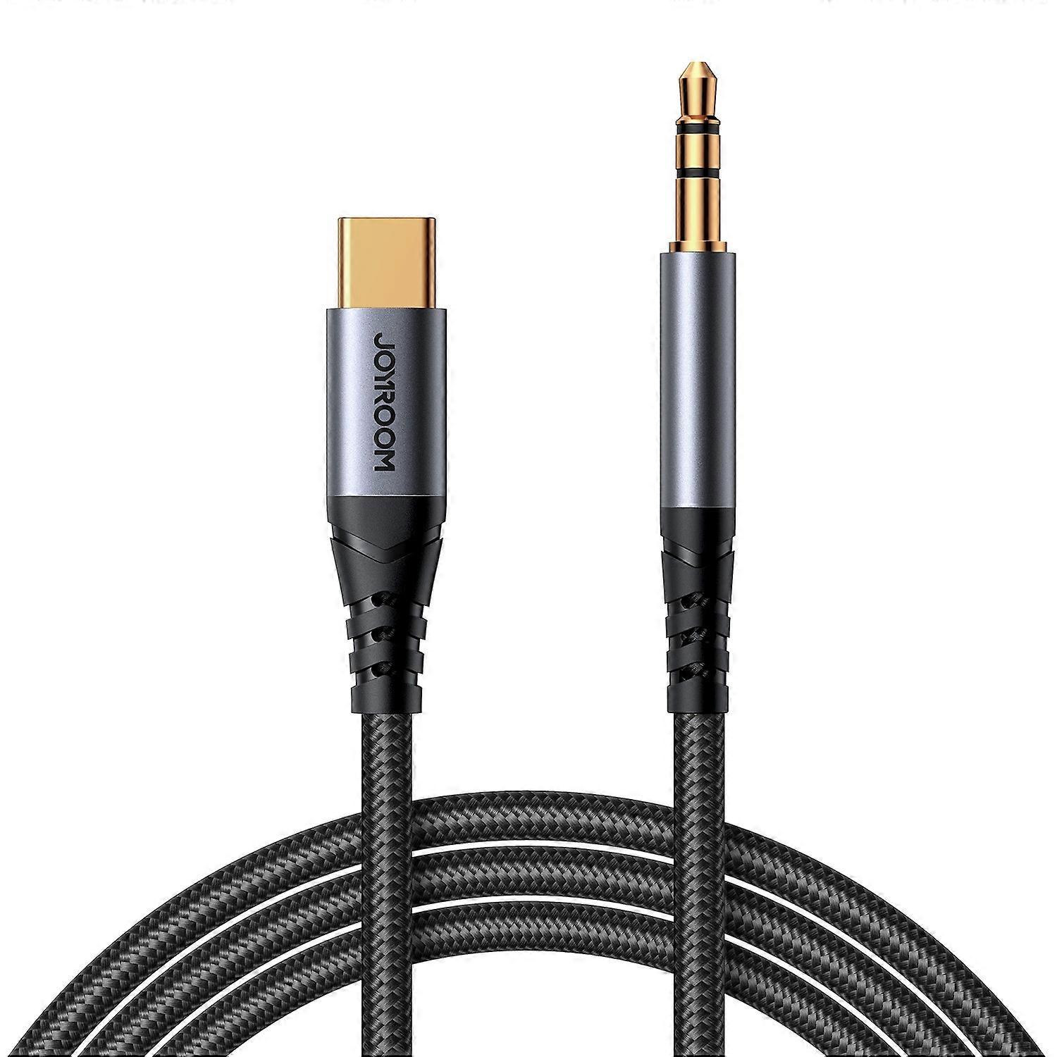 JOYROOM SY-A07 for iPhone 15 Series AUX Audio Cable Type-C to 3.5mm 1.2m Audio Adapter Hi-Fi Headpho