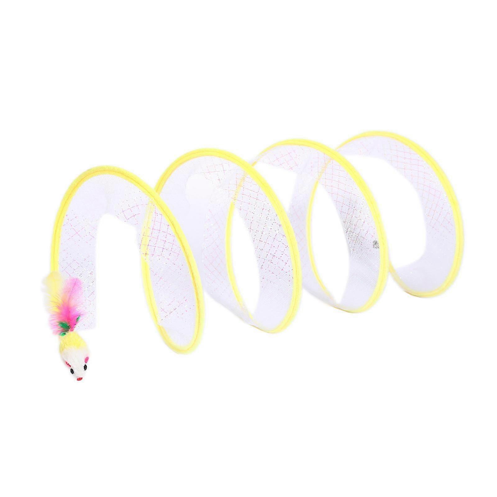 Kitten Tunnel Tube Exercising Training Small Animals Bed Portable Cat Tunnel