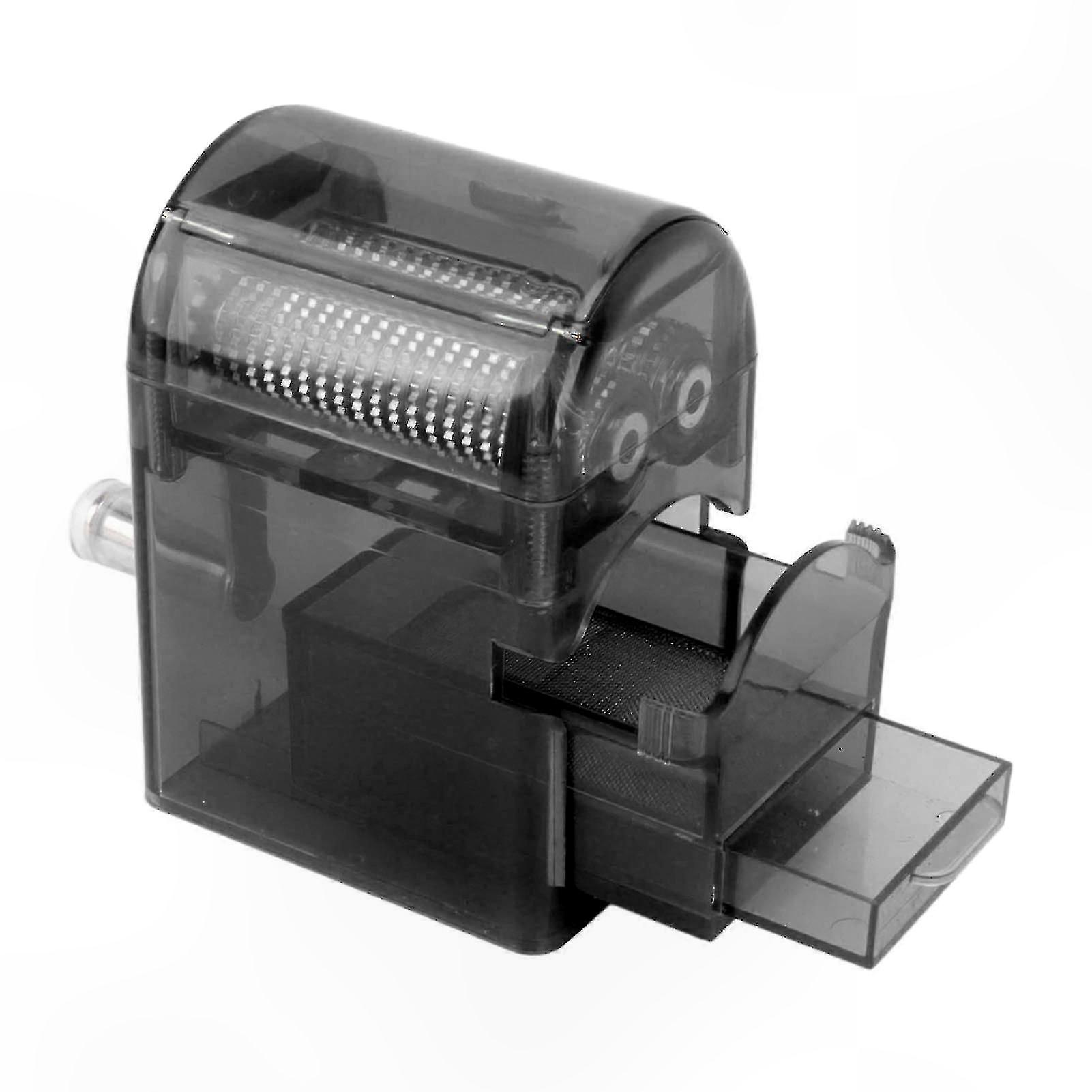 Portable Tobacco Grinder with Hand Crank and Storage Case for Easy Use