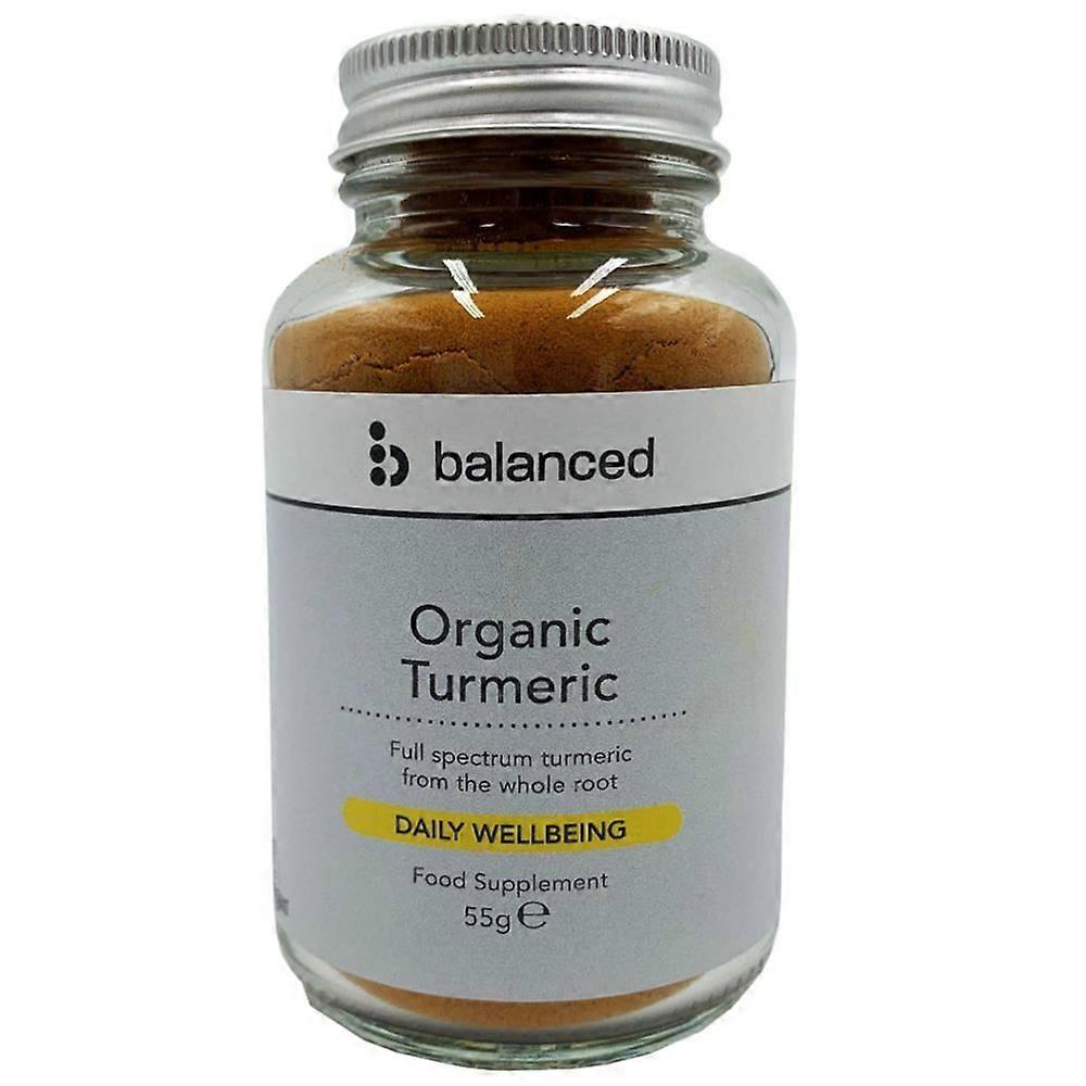 Balanced Organic Ground Turmeric 55g - 4 Pack