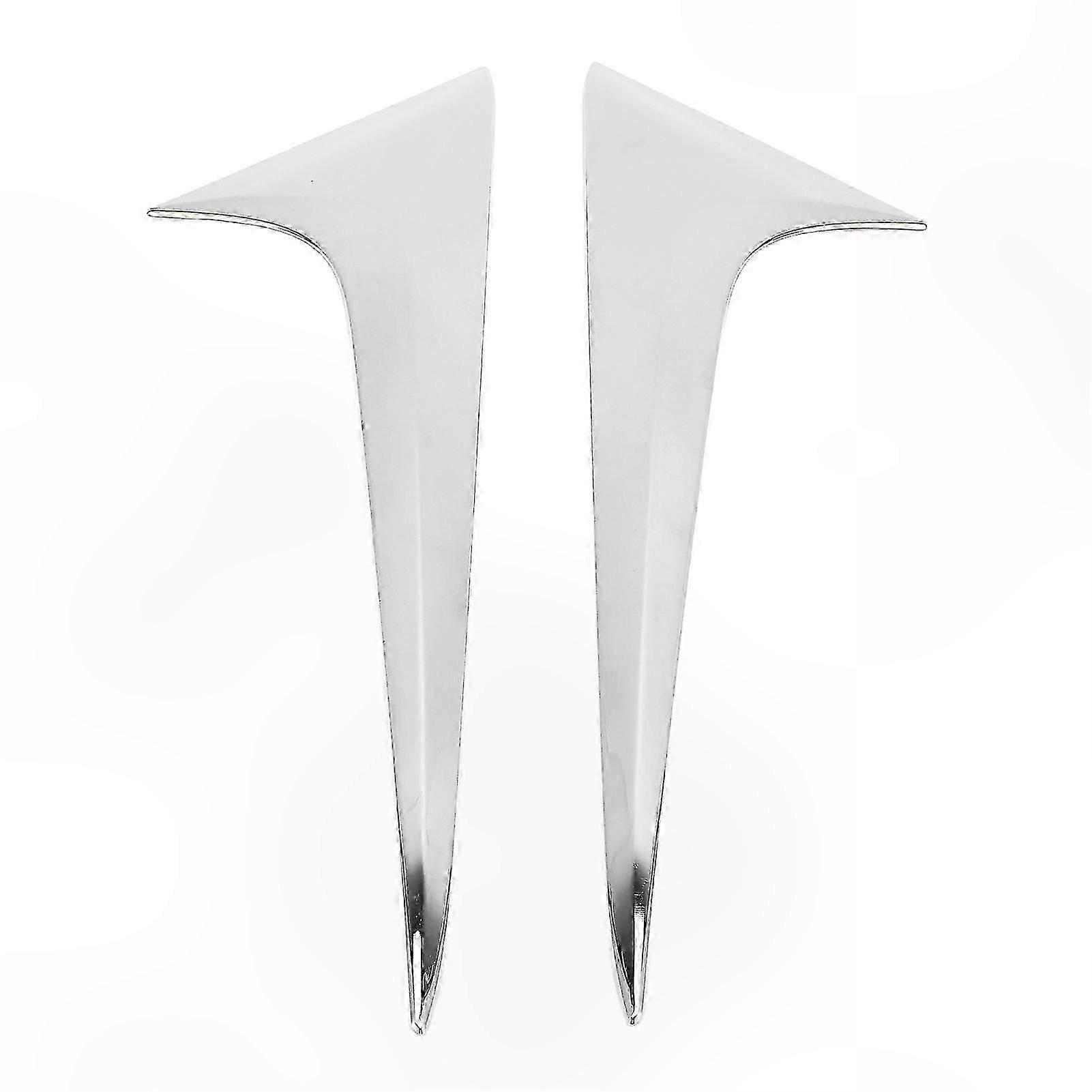 2 Pieces Rear Window Spoiler Trim ABS Chrome for 2020-2021 CX-30 SZRH A-DS