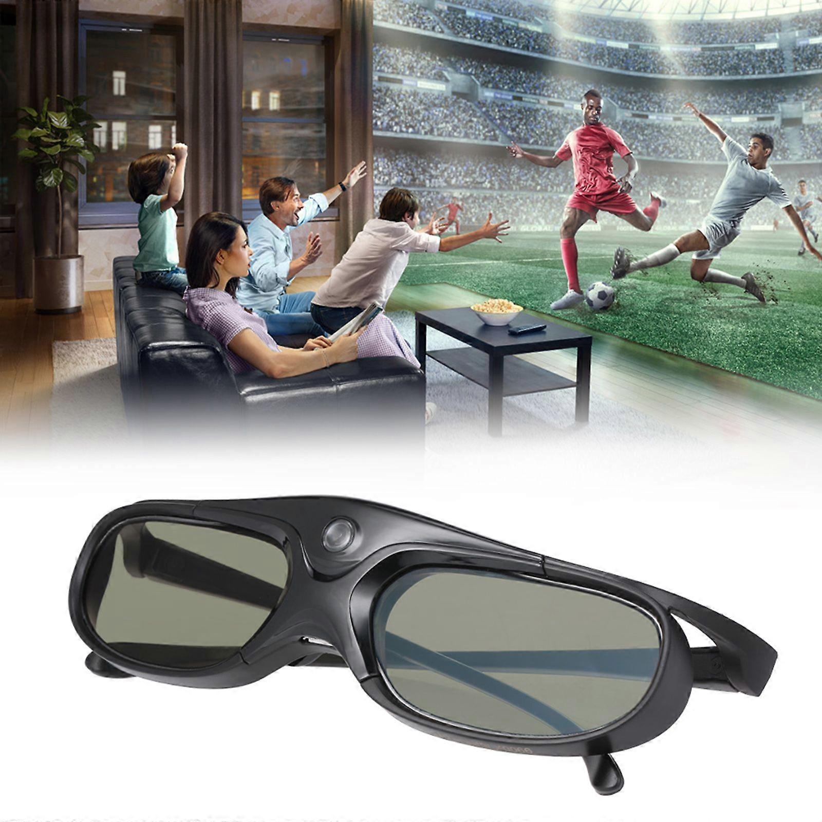 GL2100 Projector 3D Glasses Active Shutter Rechargeable DLP-Link for All 3D DLP Projectors Optama Acer BenQ ViewSonic Sharp Dell