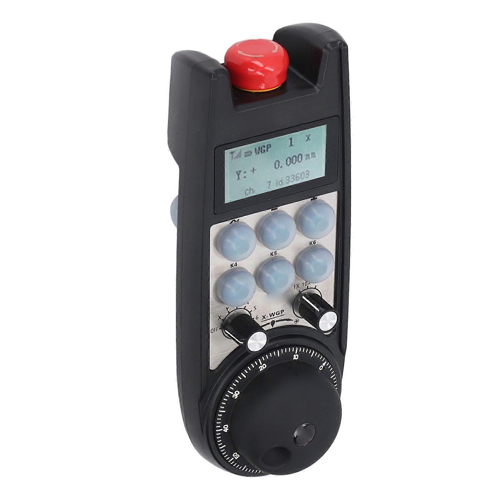6 Axle Wireless CNC Handwheel Controller 40M Range 100PPR