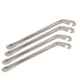 Bicycle Tire Removal Tool Wheel Repair Tire Lever 4 Pieces (silver) Edition 0827
