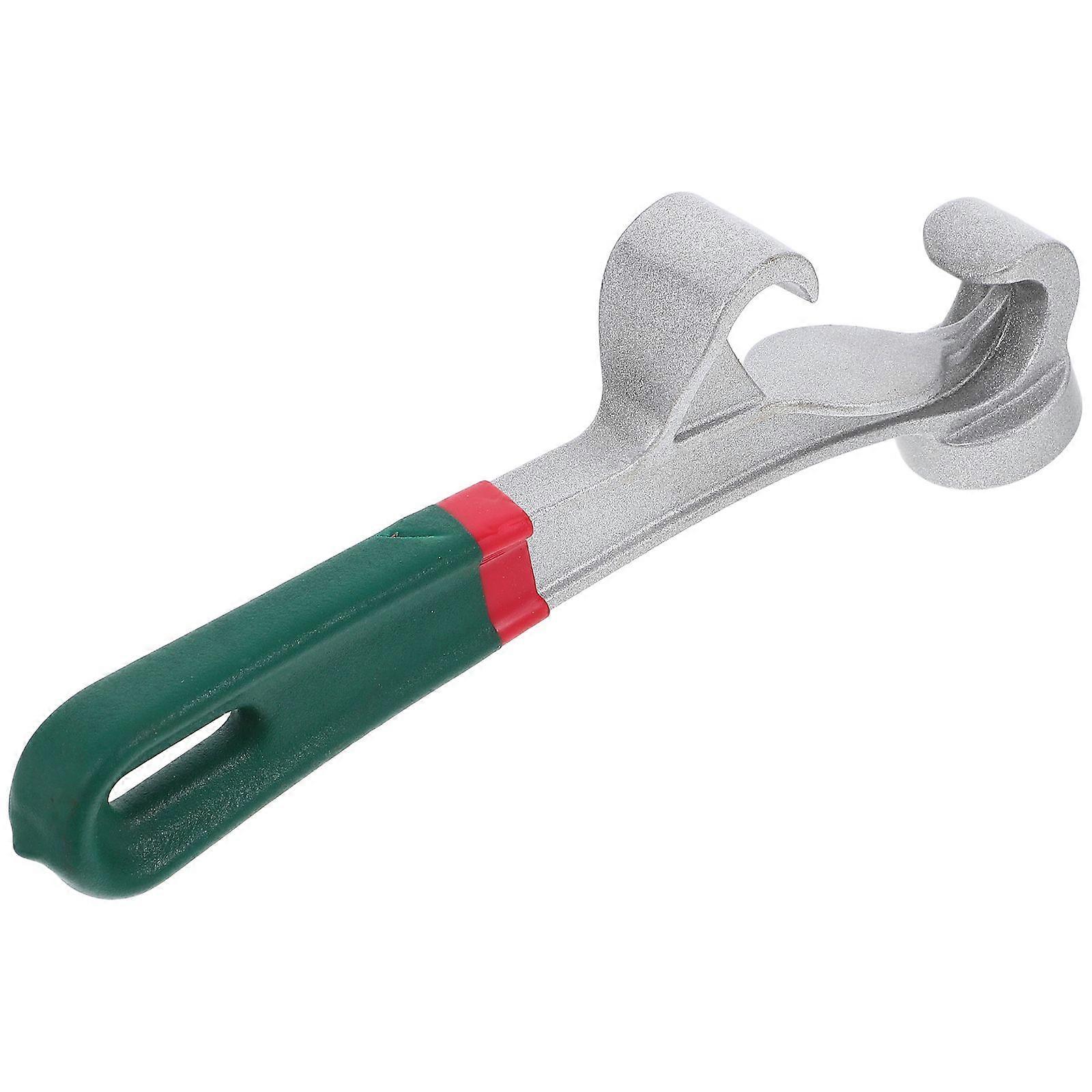 Bucket Opener Tool Aluminum Alloy Drum Bung Wrench Opener Paint Can Opener With Nonslip Handle Grip Lid Remover Opener Tool For Gallon Latex Paint Buc