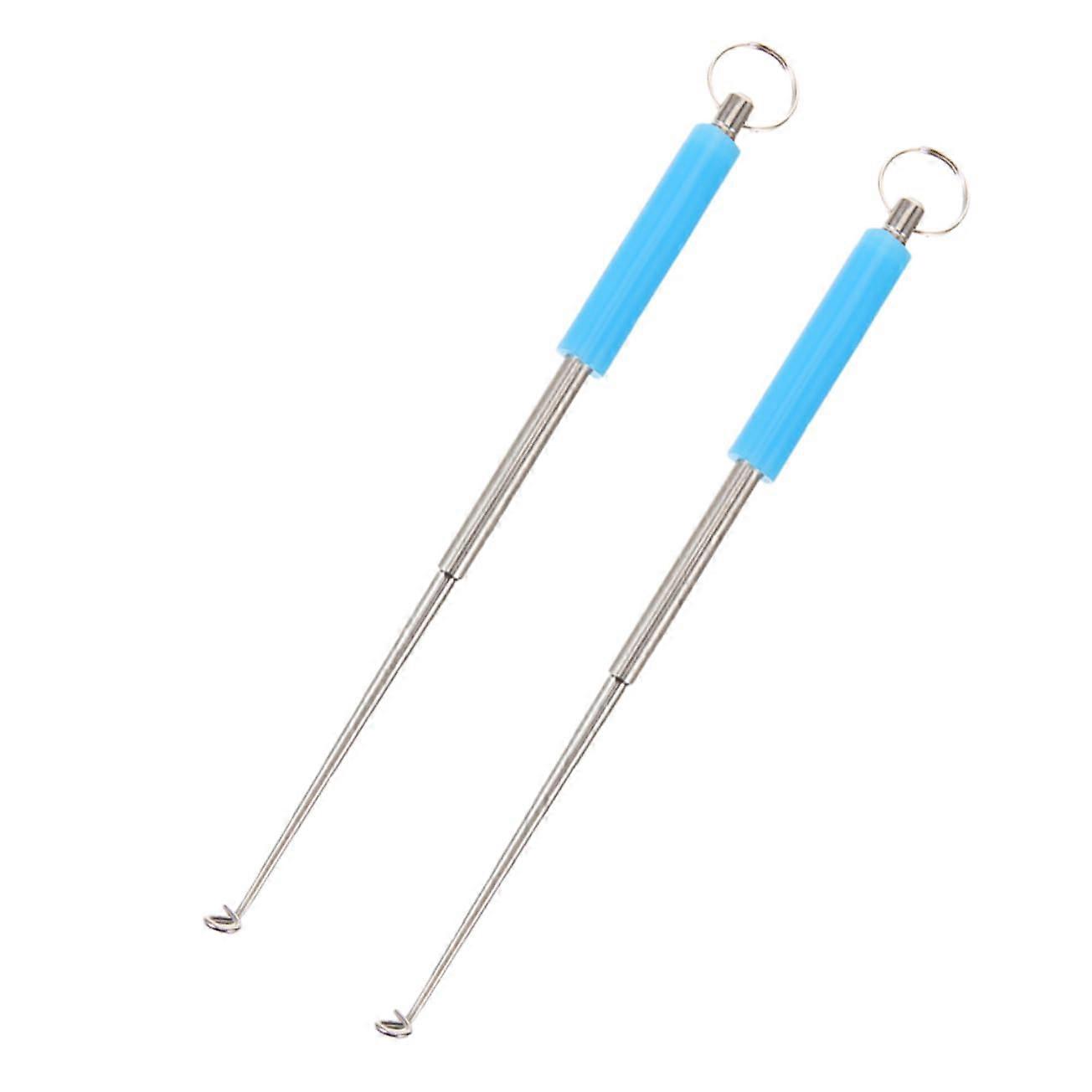 Fishhook Extraction Tool 2 Pack Stainless Steel Fishing Hook Remover For Quick And Gentle Unhooking
