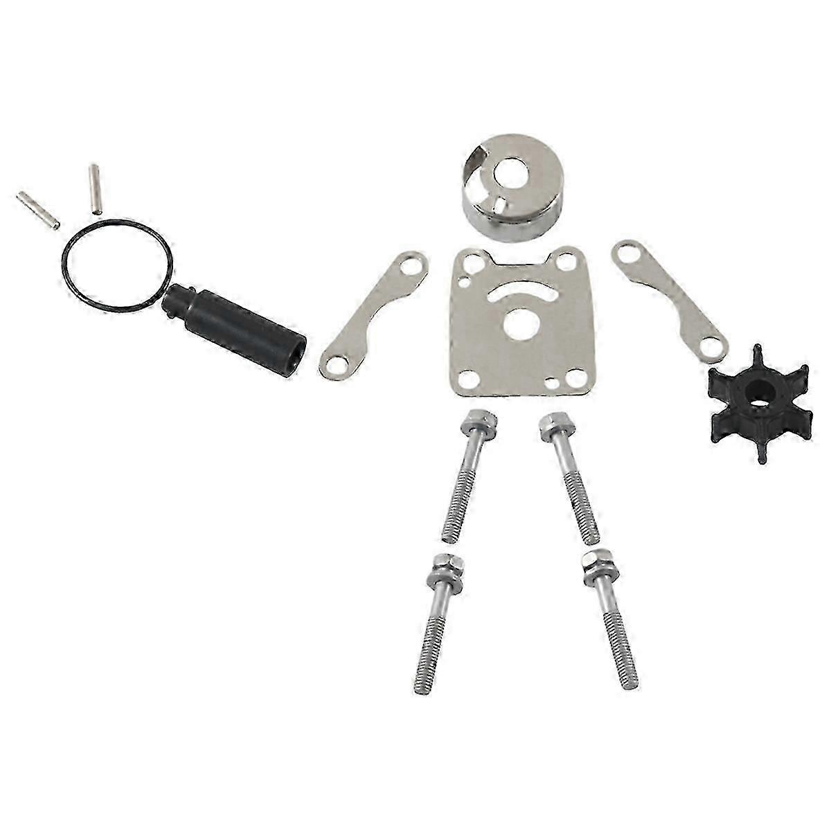 Replacement Impeller Kit for 3HP Outboard Motor Pumps Model 6L5-W0078-00 Suitable for 1992-2002 Models