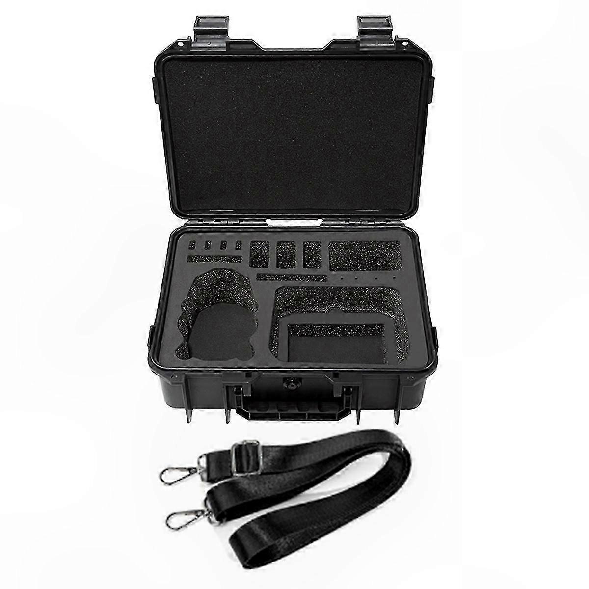 Portable Waterproof Hard Shell Case for Mini 4 Pro, Explosion Proof Storage Box for Drone Accessories