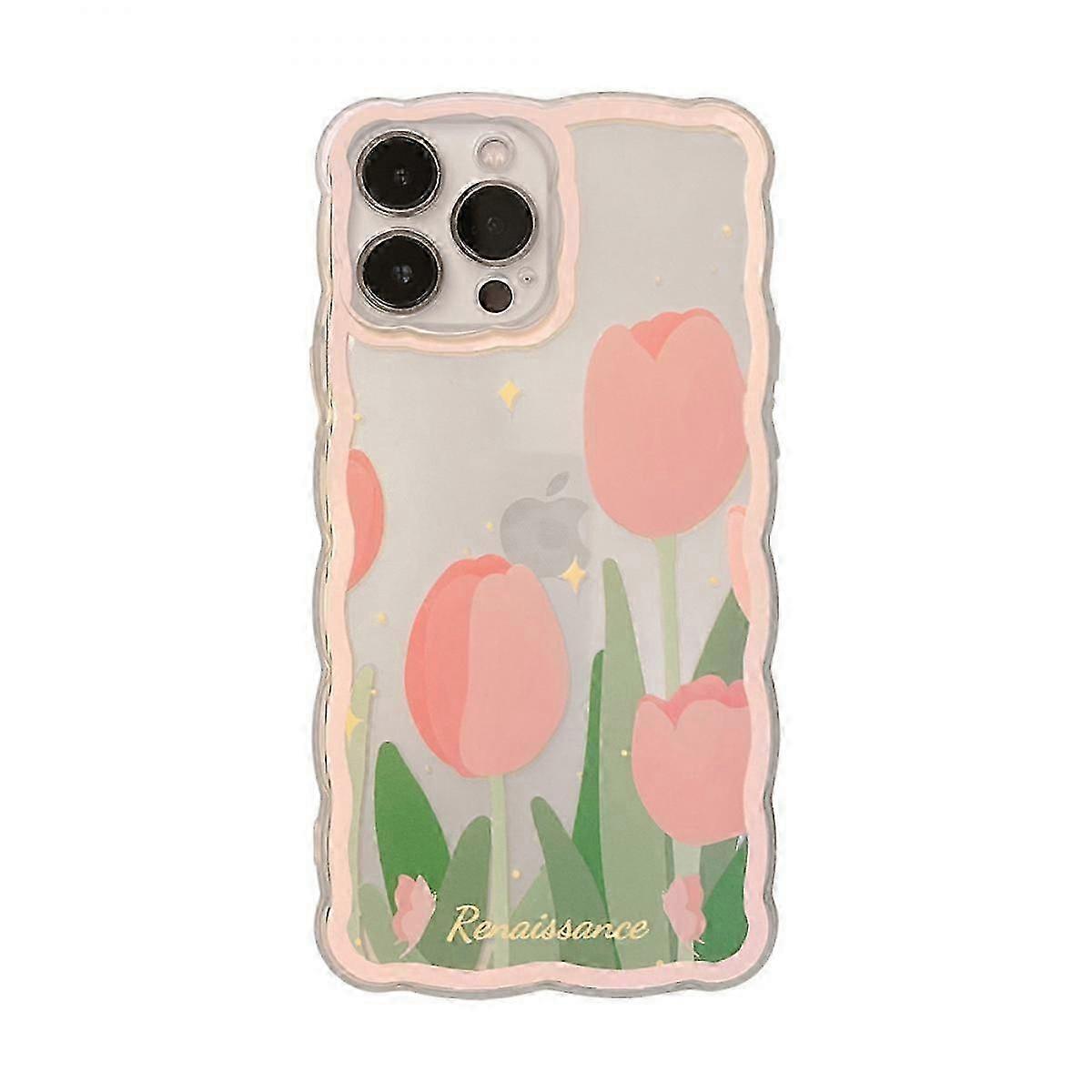 Phone Case Tulip Cute Pattern For Iphone12
