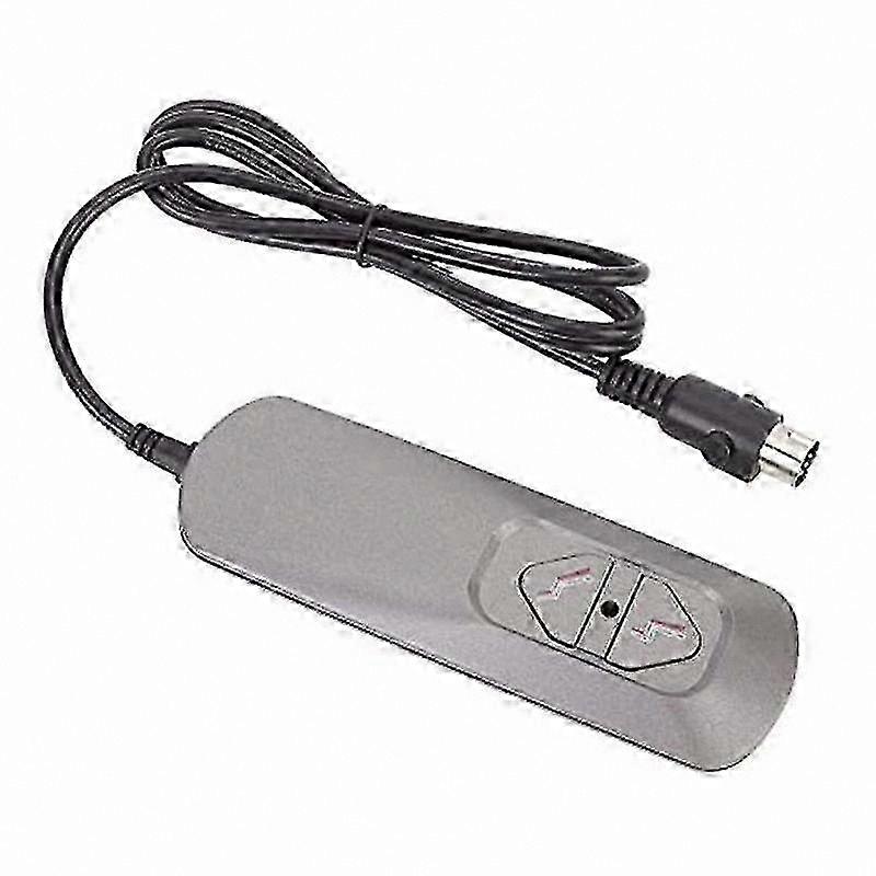 Dual Button Electric Recliner Control for Lift Chairs and Sofas - Manual Remote Replacement