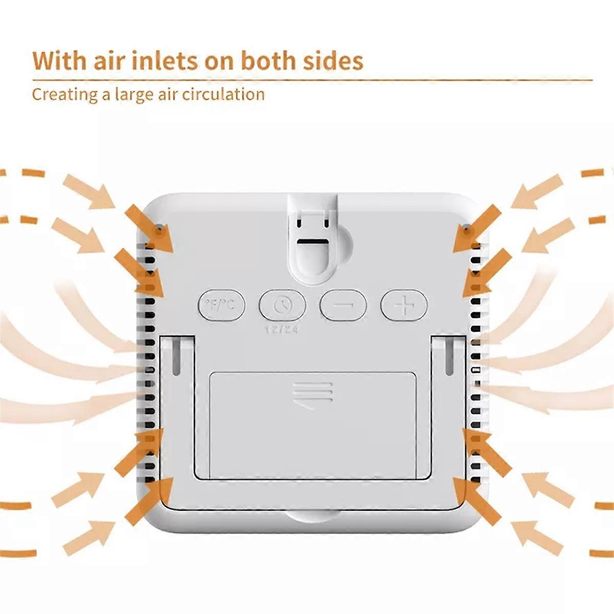 Digital Tuya WIFI Klocka Datum Termometer Hygrometer Bakgrundsbelysning Temperatur och Fuktighetssensor D