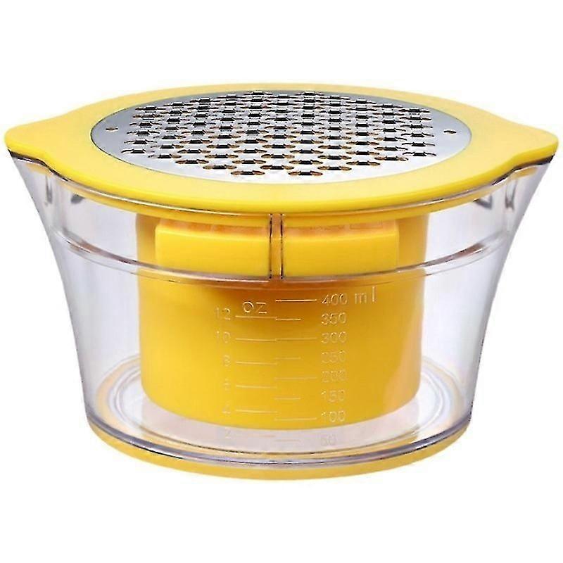 Household corn peeler to remove kernels, grind ginger and garlic kitchen tools 1 set - yellow