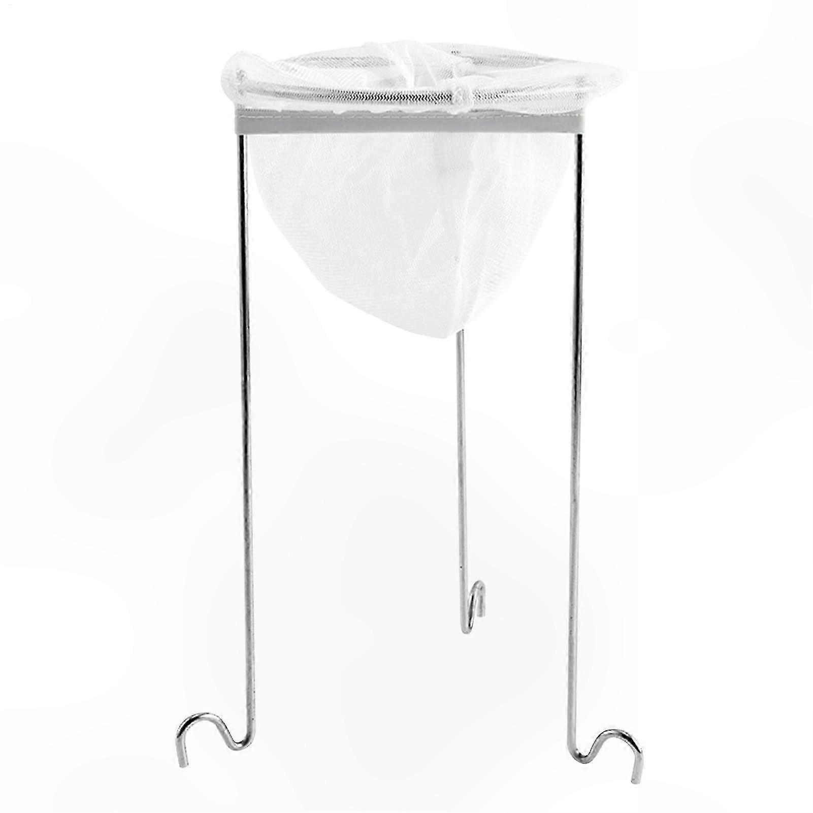 Stainless Steel Mesh Strainer Set with 3-Hook Legs for Jelly and Jam Making Reusable Filter Bags Included