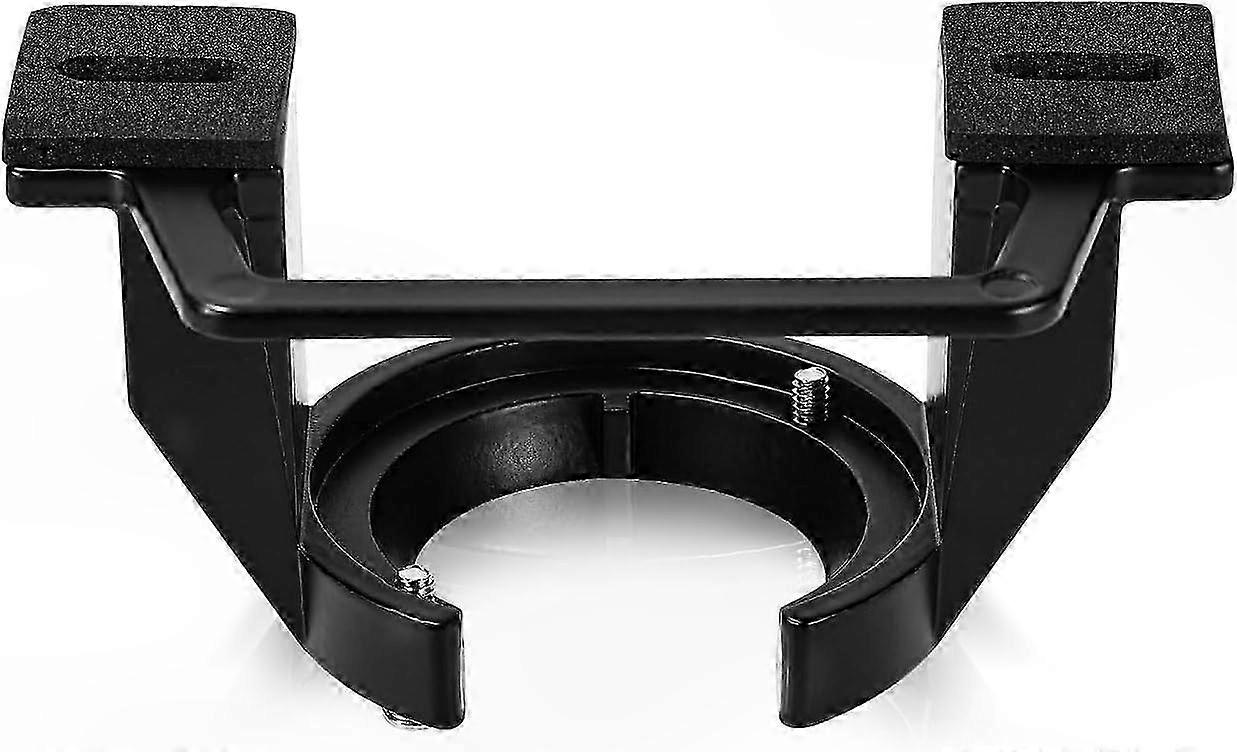 Black Ceiling Fan Mounting Bracket Kit with Cathedral Canopy for Secure Installation