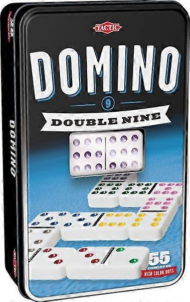 Taktik brætspil Domino Double 9