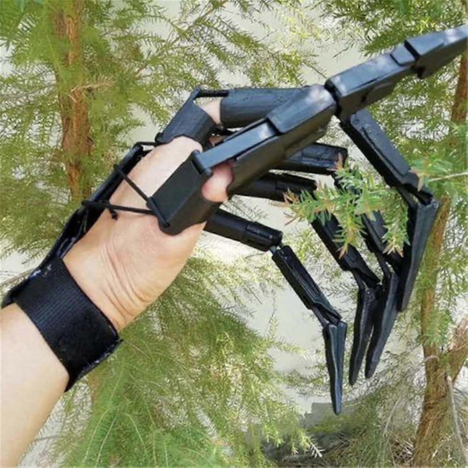 Emulsion Halloween Articulated Fingers Finger Gloves Finger Extensions Blue