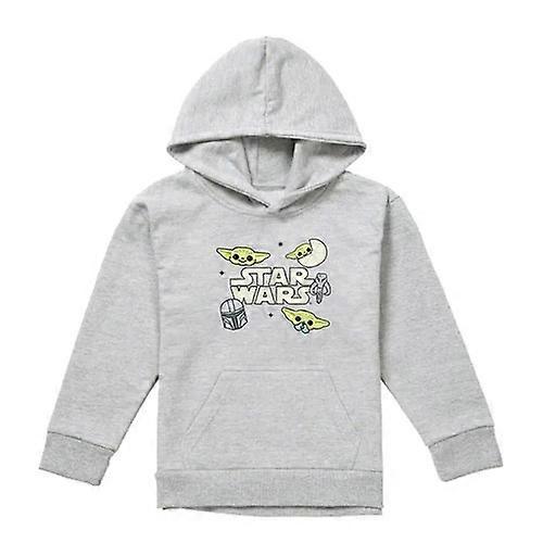Star Wars The Mandalorian Childrens/Kids Grogu Badge Hoodie