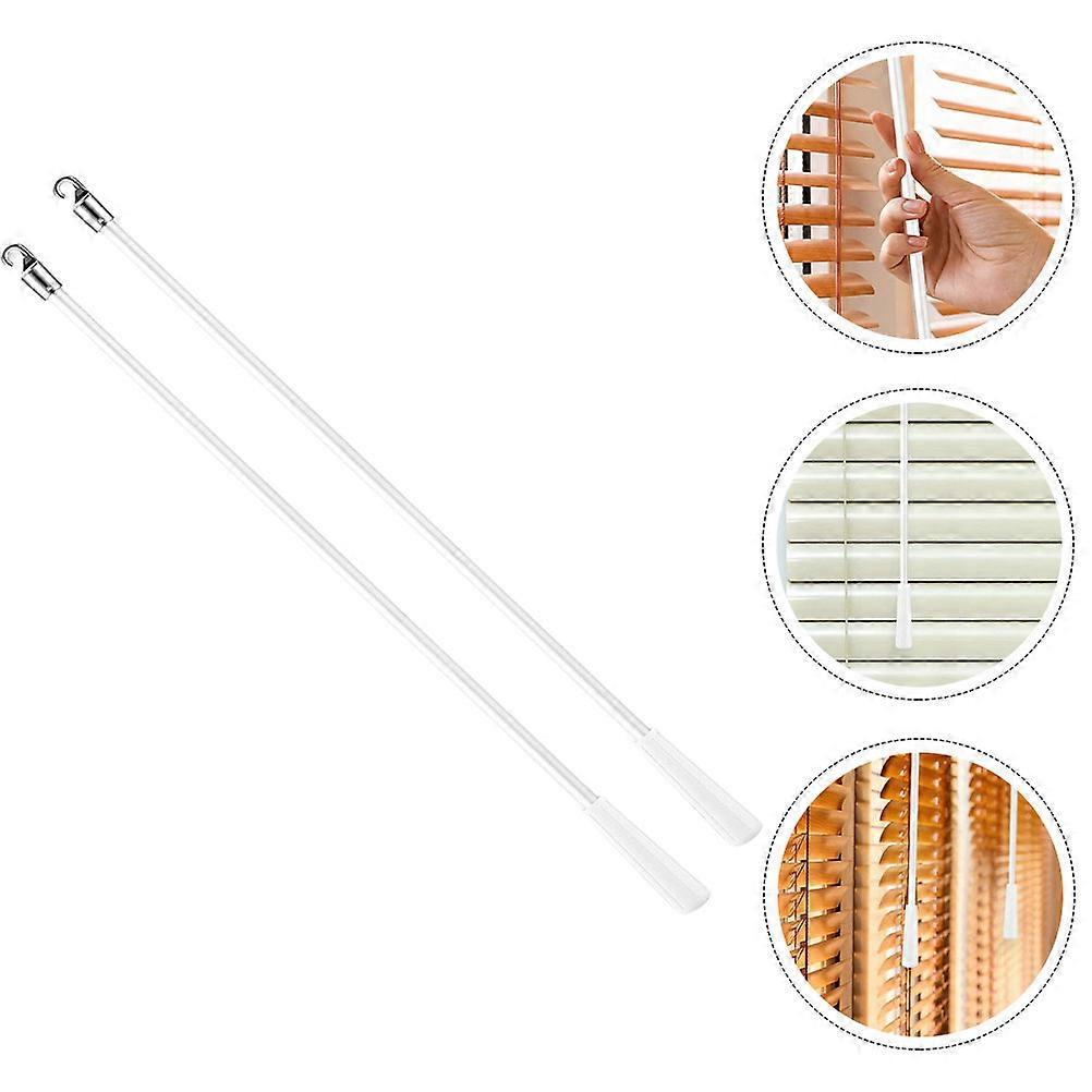 Transparent Fiberglass Vertical Blind Wand for Window Curtains 20Pcs