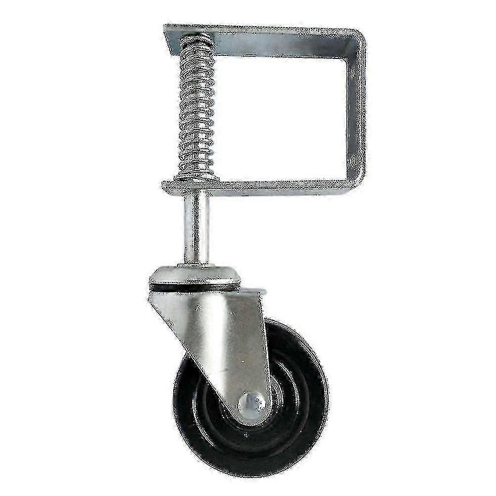 4 بوصة الثقيلة المطاط كتم الصوت الربيع تحميل بوابة الباب عجلة عجلة الربيع عجلة الصفحة الرئيسية بوابة الباب الأسطوانة (1 جهاز كمبيوتر شخصى، أسود)