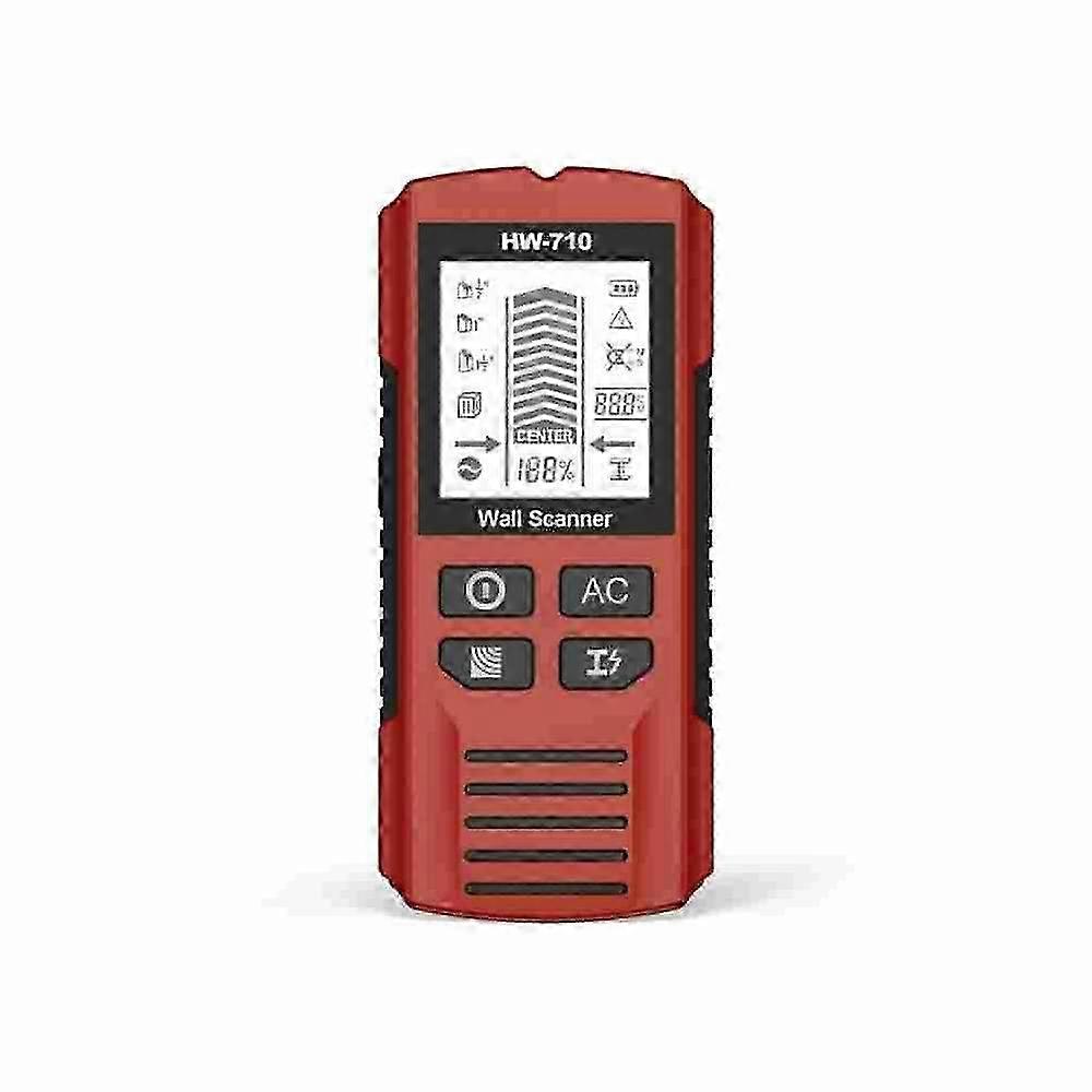 Multifunctional Handheld Metal Wall Detector, 5 In 1 Stud Finder Scanner Tool