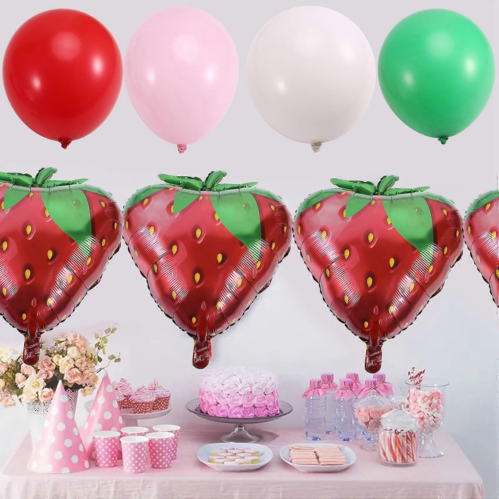 Strawberry Balloon Garland Arch Kit