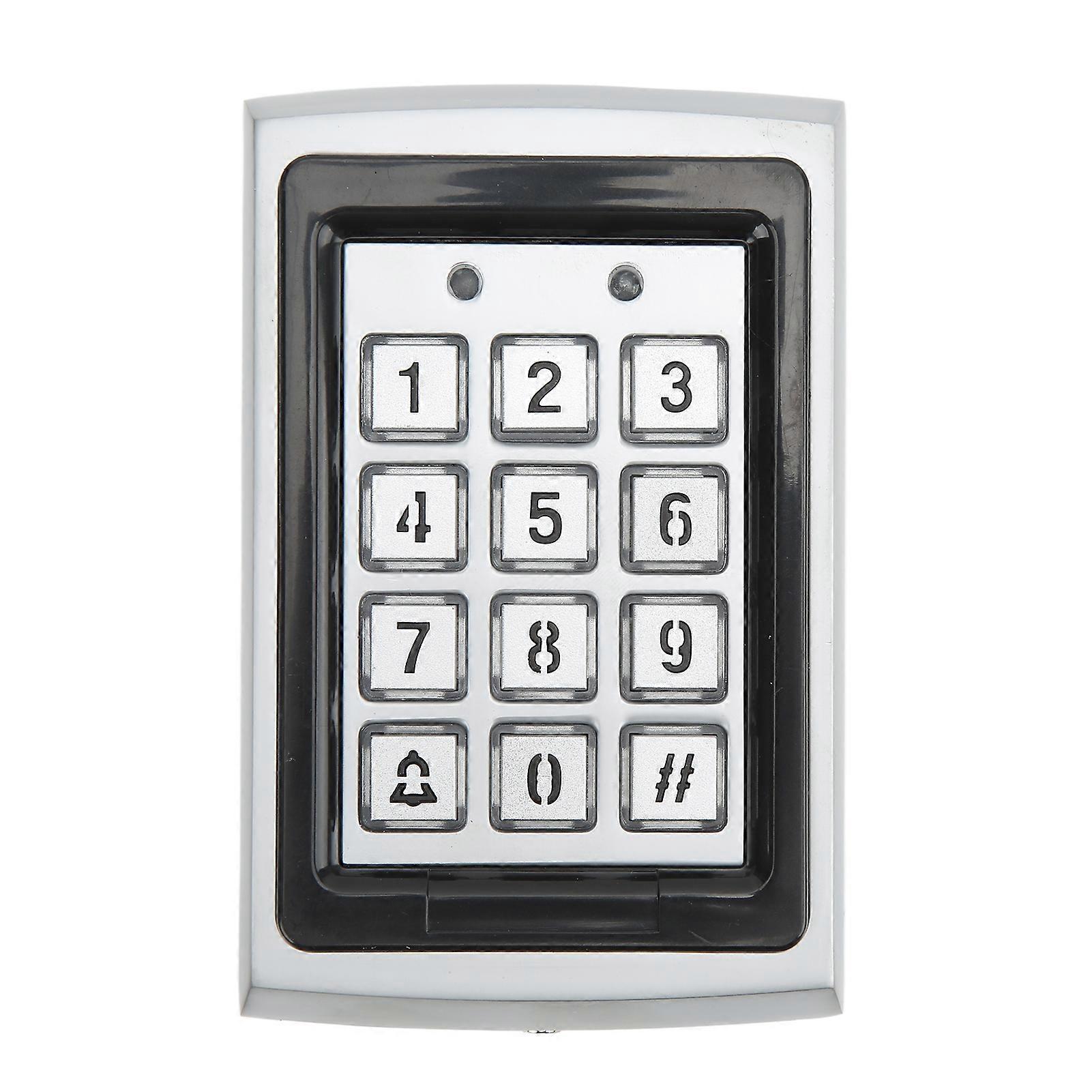 Machine de contrôle d'accès de porte, clavier d'entrée sans clé, carte d'identité IC, coque métallique étanche pour maisons et bureaux