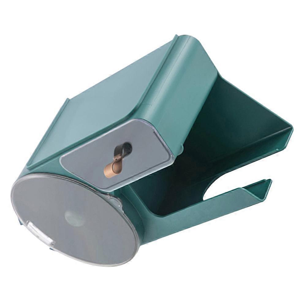 Bathroom Tissue Dispenser Wall Holder Plastic Organizer 2Pcs Pack