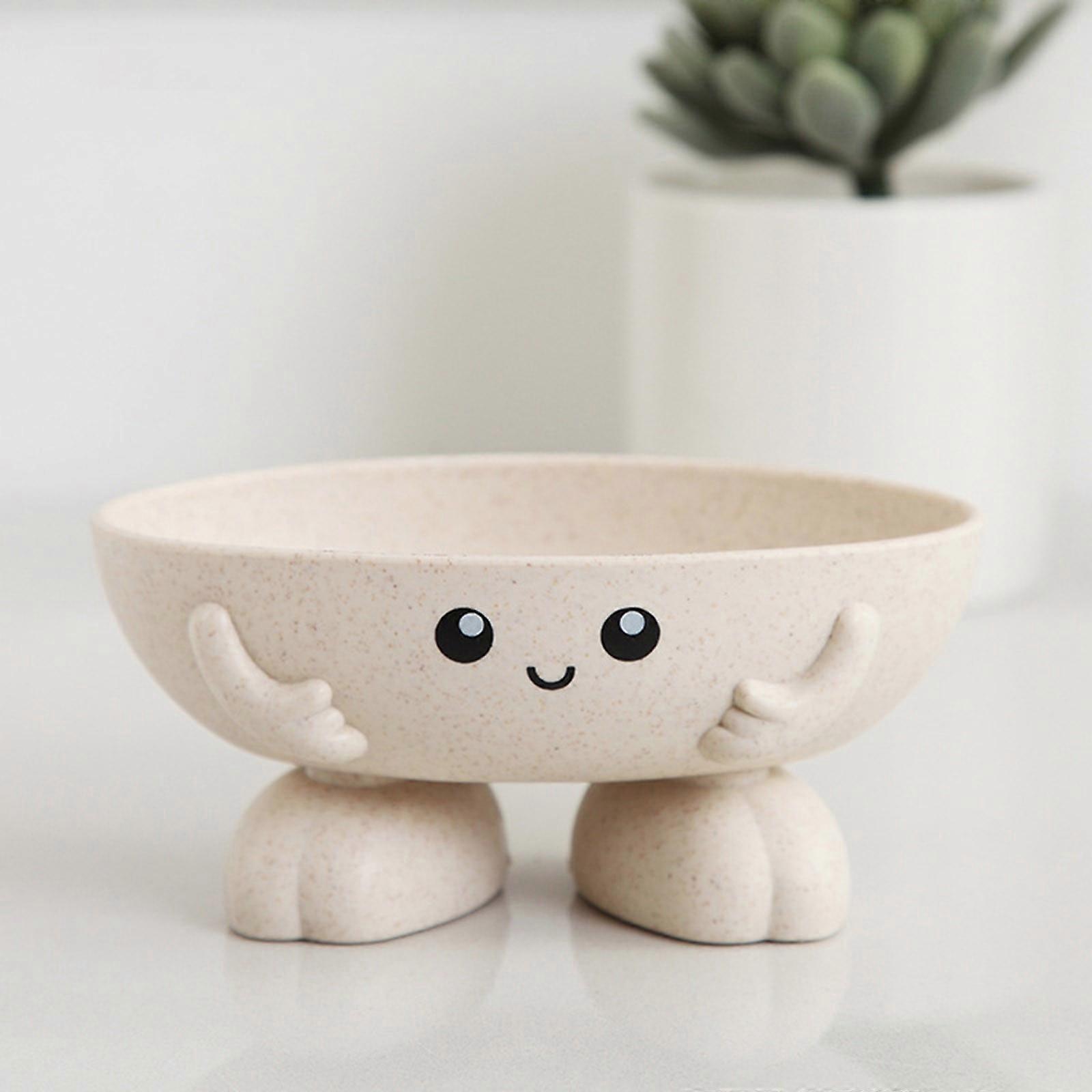 Ceramic Travel Soap Case - White Leaf-Shaped Soap Dish, Self-Draining & Easy Clean, Keeps Bar Soap Dry, Compatible with Bathroom Use