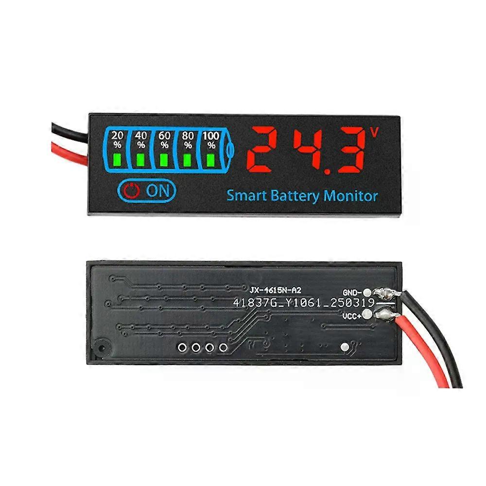 DC7-40V Battery Level Indicator 12V 24V 36V 48V Acid/Lipo Lithium Battery Capacity Board Voltage Battery Charging Tester