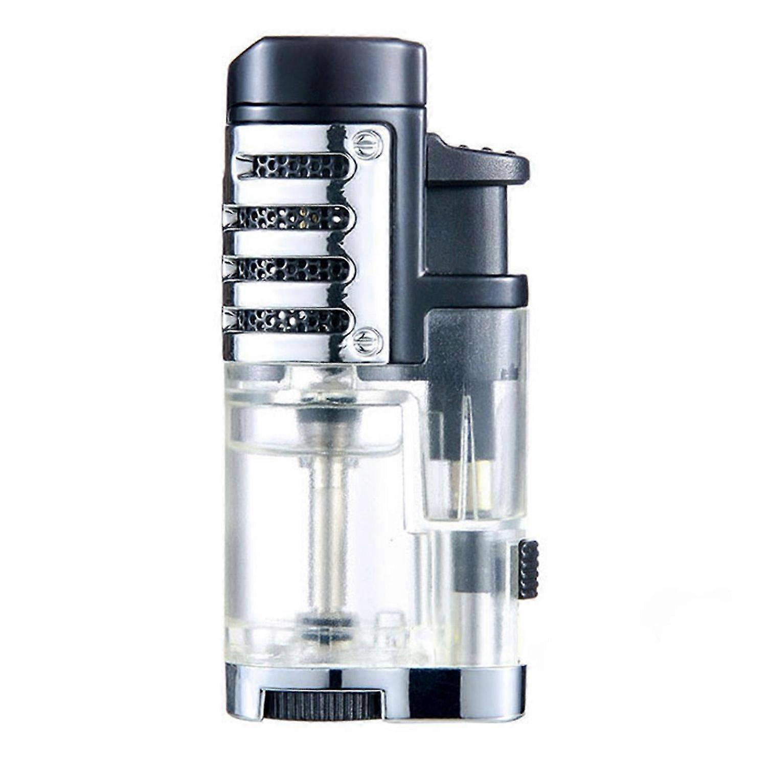Portable 3 Flames Lighter Lightweight Multi-Use Vintage Lighter for Camping