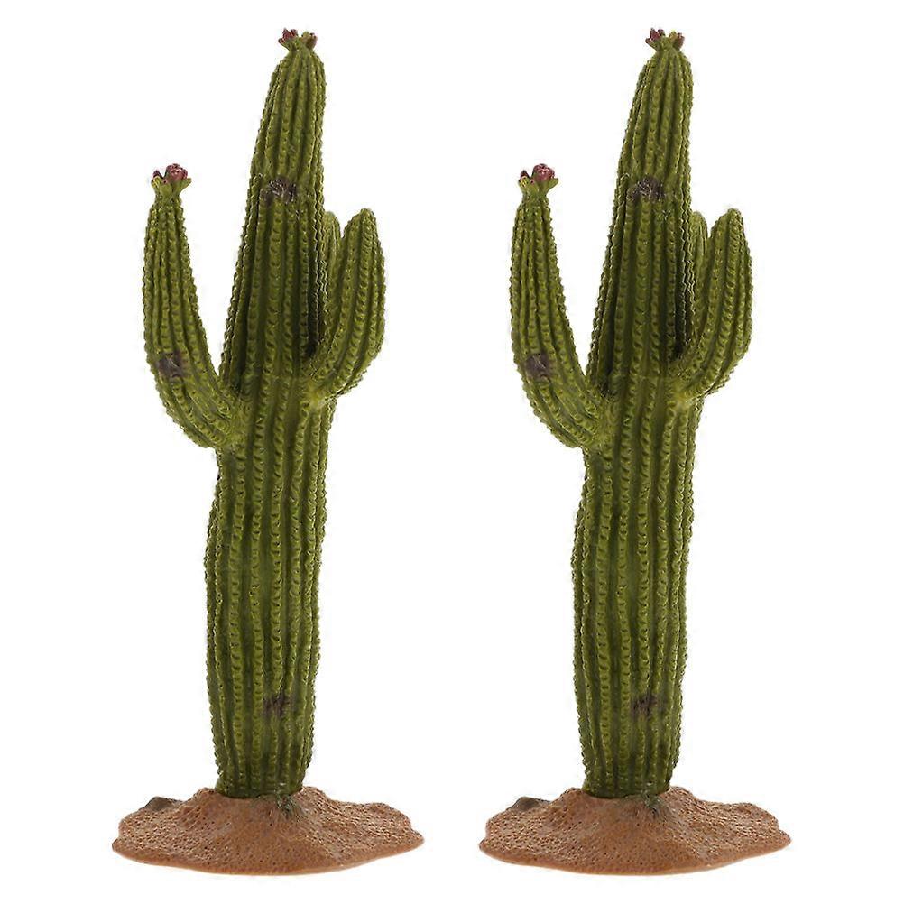 Home Decor Cactus Artificial Cactus for Decor 10Pcs Multi Color PVC